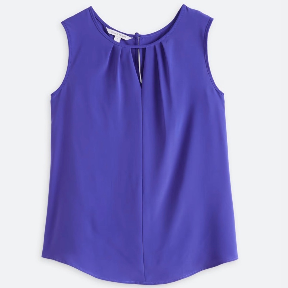 41 Hawthorn Royal Blue Sleeveless Blouse